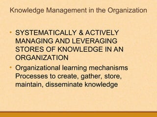 Understanding Knowledge Management concept 2.pptvery important slides | PPT