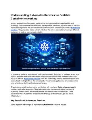Routing Containers Understanding Kubernetes Services for Scalable Container Networking (1).pdf