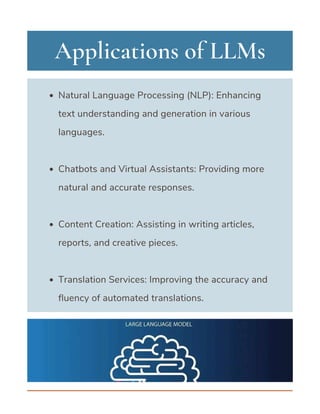 How Large Language Models Are Changing the AI Landscape | PDF