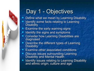 Understanding Learning Disability | PPT