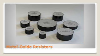 Metal-Oxide Resistors
 