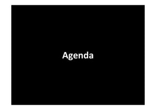Agenda
 