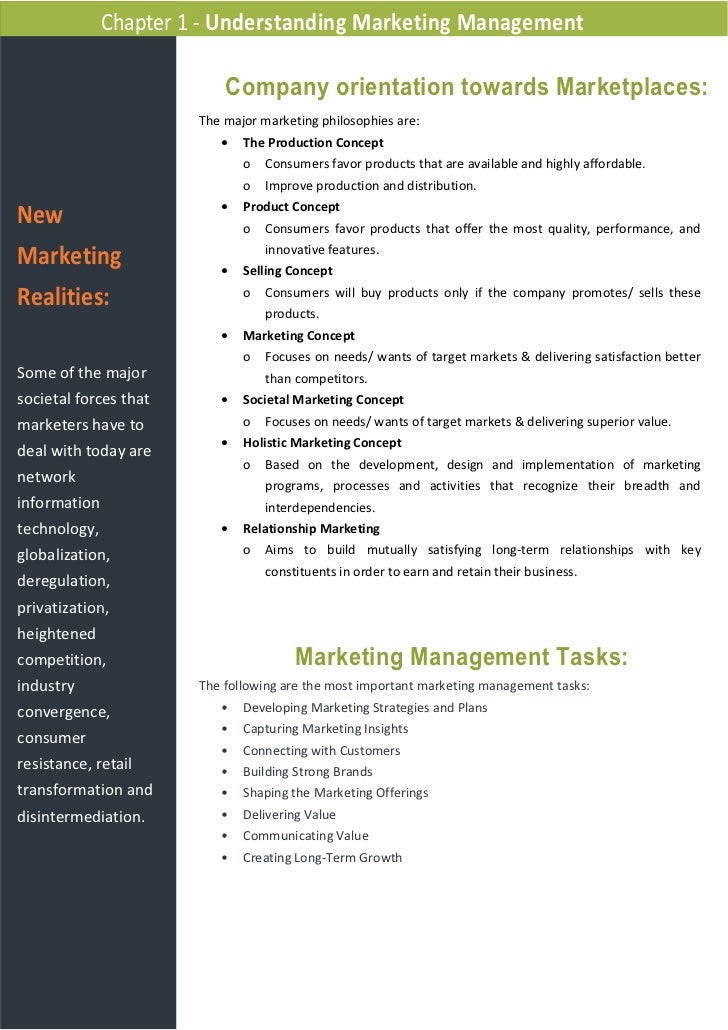 understanding marketing management understanding marketing management