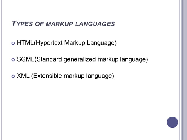 UNDERSTANDING MARKUP LANGUAGES.pptx image.