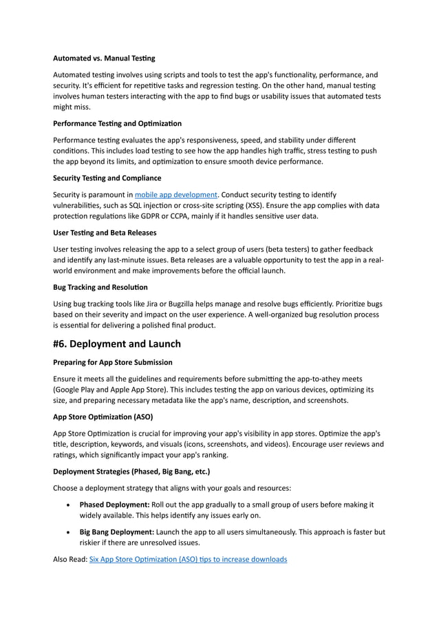 Understanding Mobile App Development Lifecycle Pdf