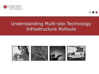 Understanding Multi-site Technology Infrastructure Rollouts 