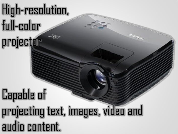 Understanding multimedia projectors.