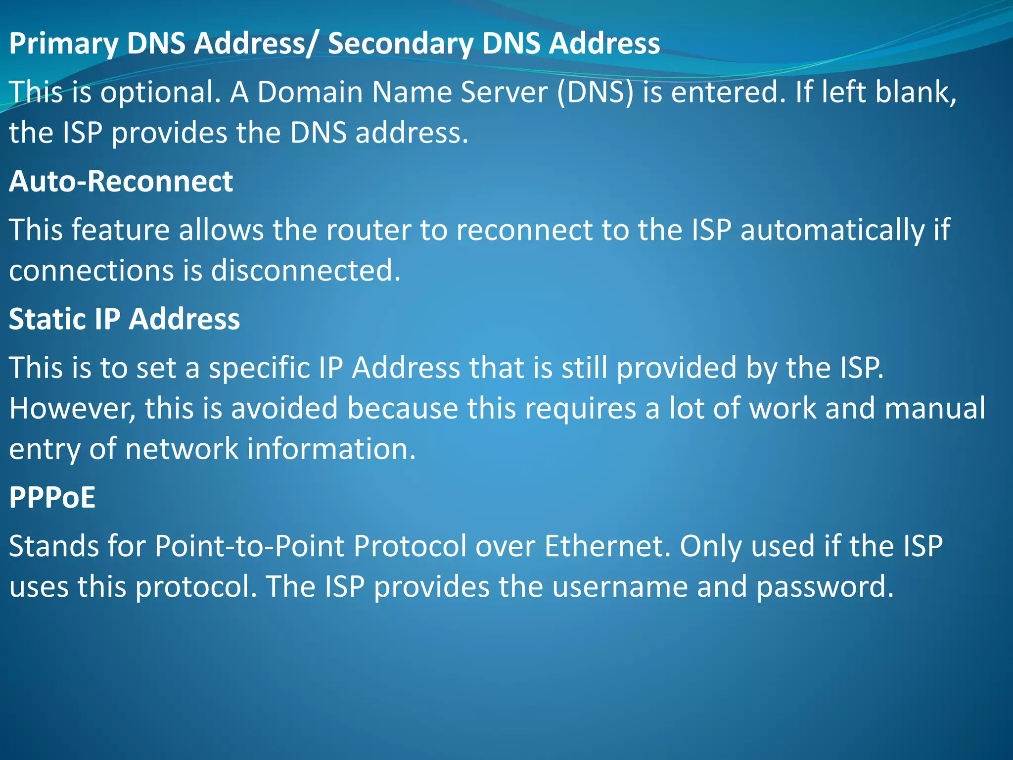 Devices and networks: understanding the basics.