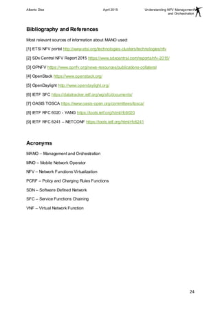 Understanding NFV Management and Orchestration | PDF