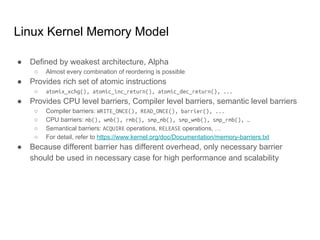 Memory Models
 