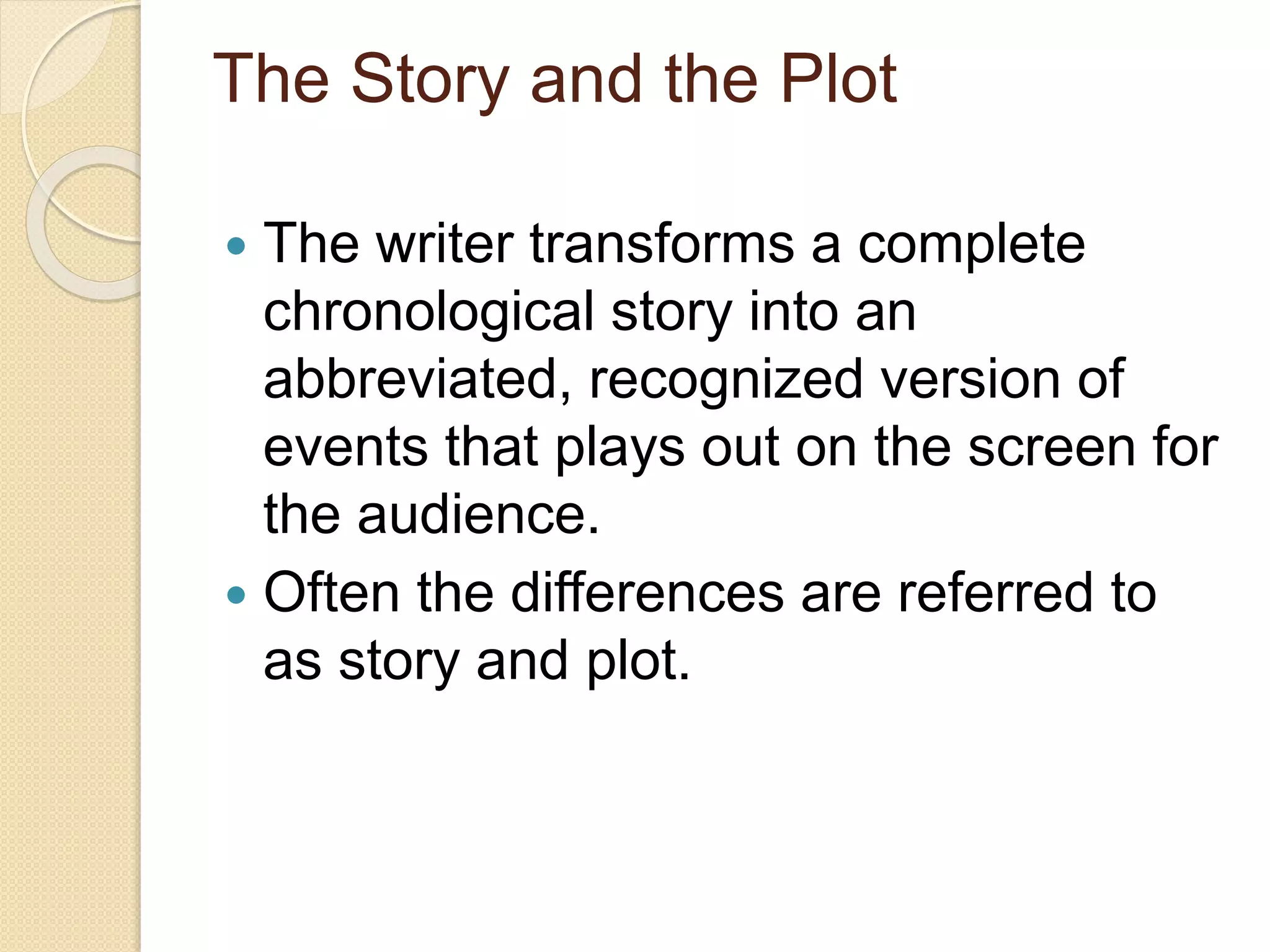 Understanding of narrative structure | PPTX