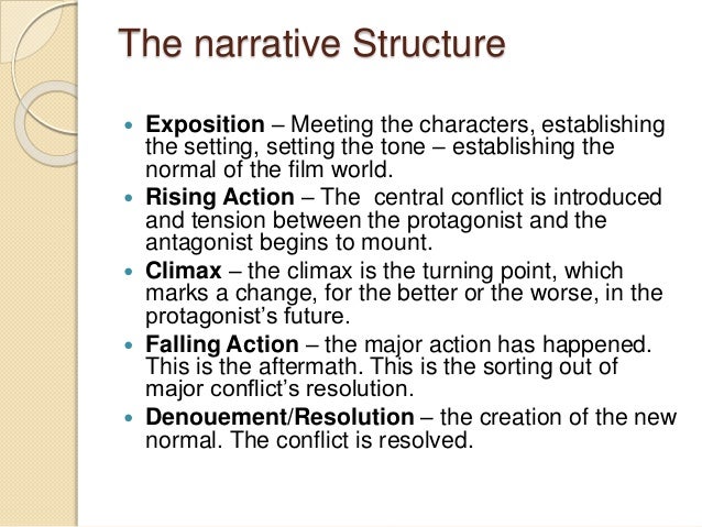 Understanding of narrative structure