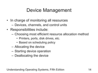 Understanding operating systems 5th ed ch01 | PPT