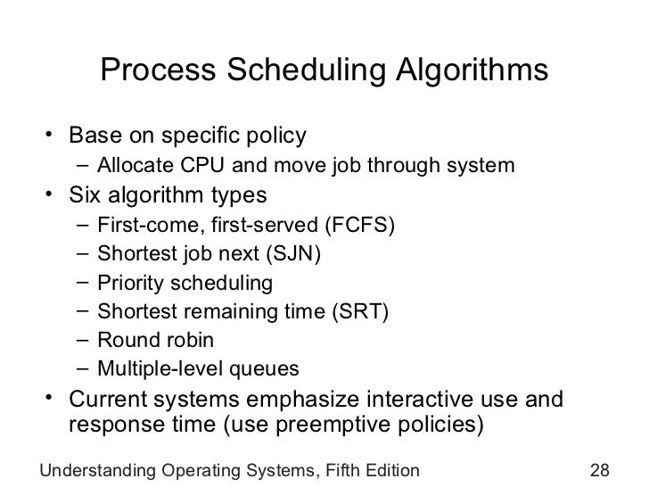Understanding operating systems 5th ed ch04