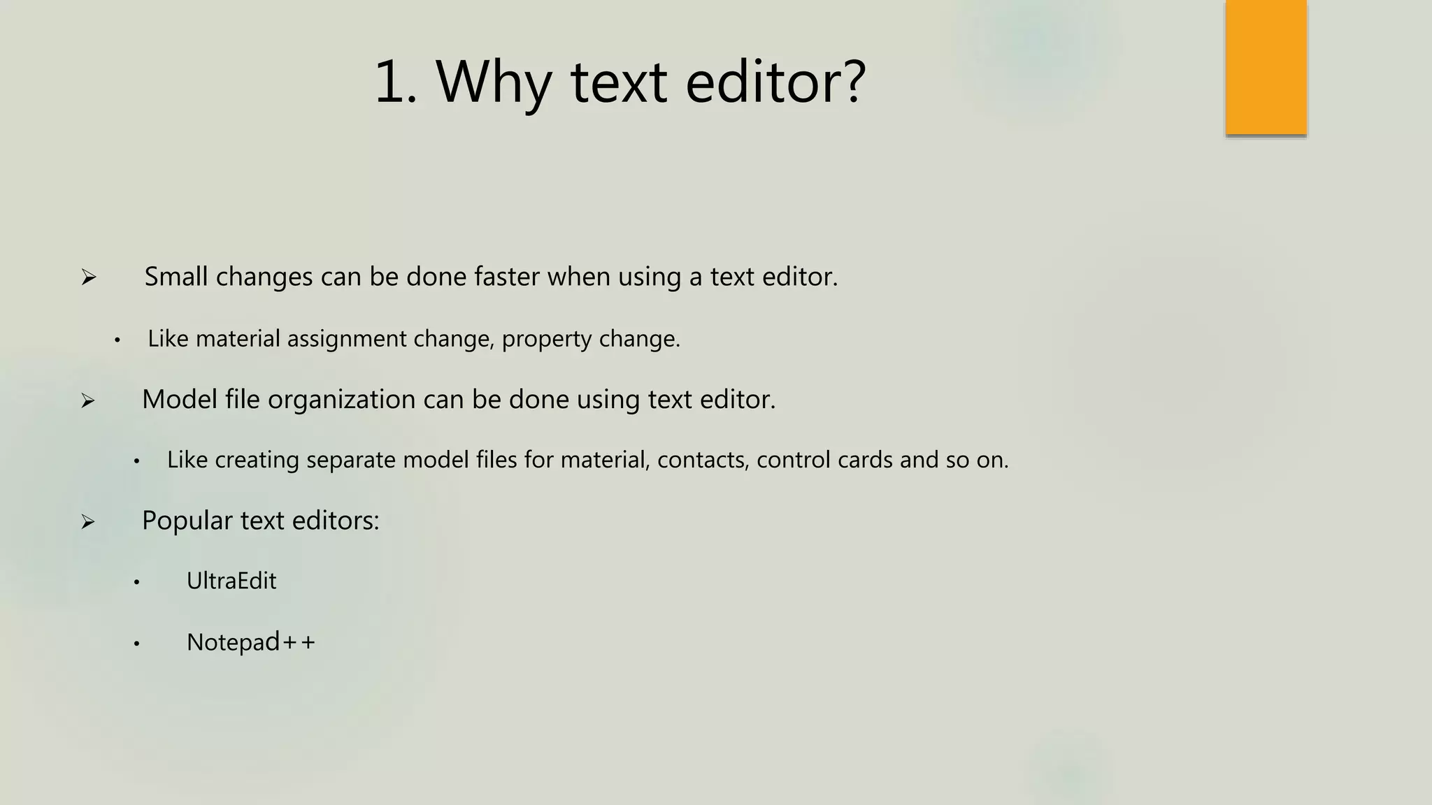 Understanding optistruct & LS-Dyna files using text editor | PPTX