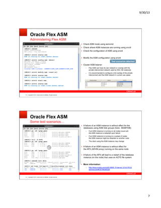 Understanding Oracle RAC 12c Internals OOW13 [CON8806] | PDF