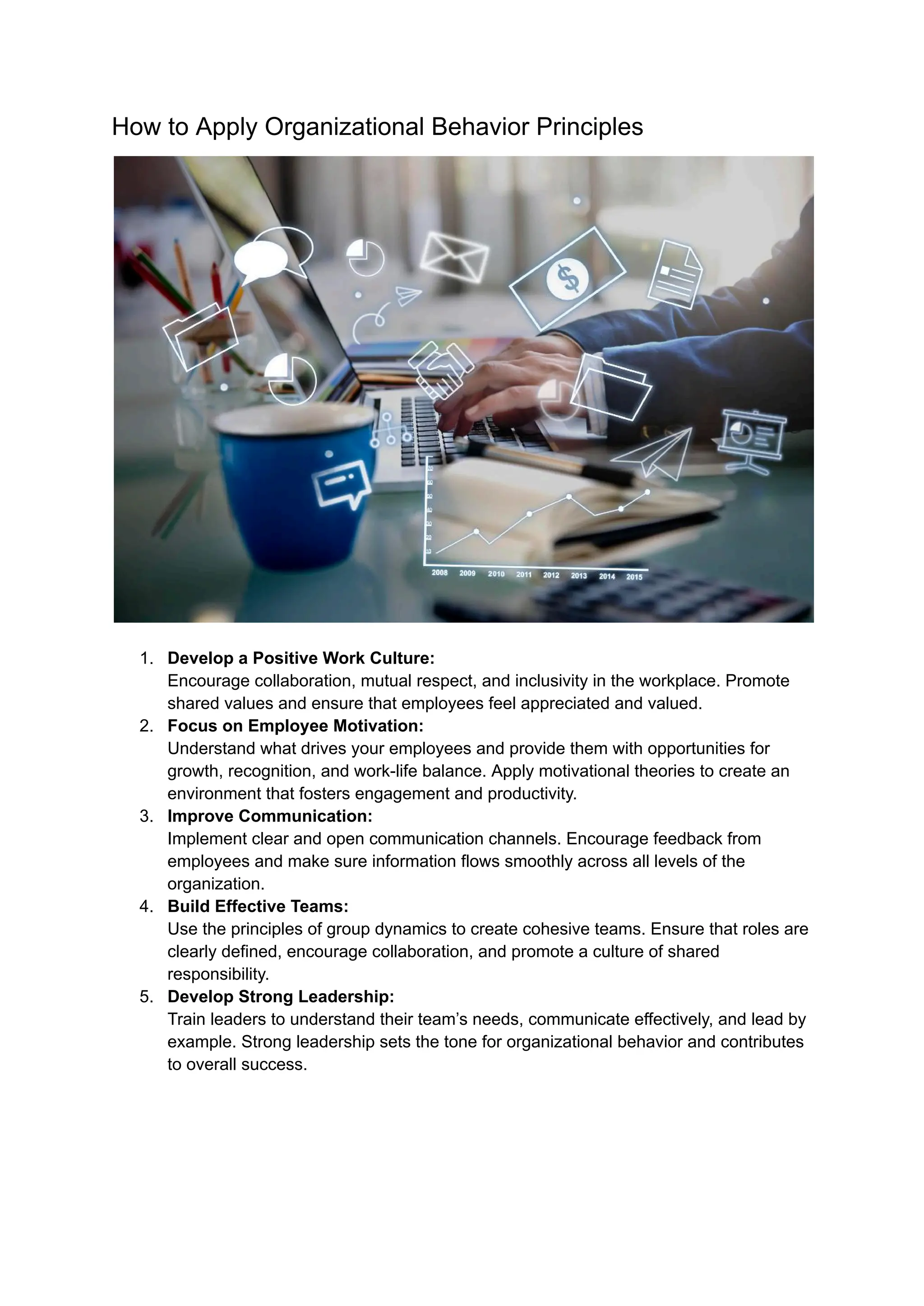 Understanding Organizational Behavior: Key to a Thriving Workplace | PDF