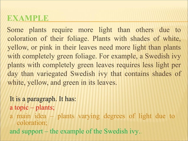 Understanding Paragraphs Part 1 | PPT | College Planning | College ...