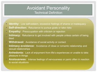 Understanding personality disorders | PPTX