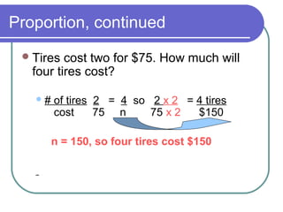 Understanding proportion | PPT