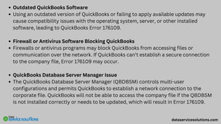 Understanding QuickBooks Error 176109 Causes and Solutions | PDF