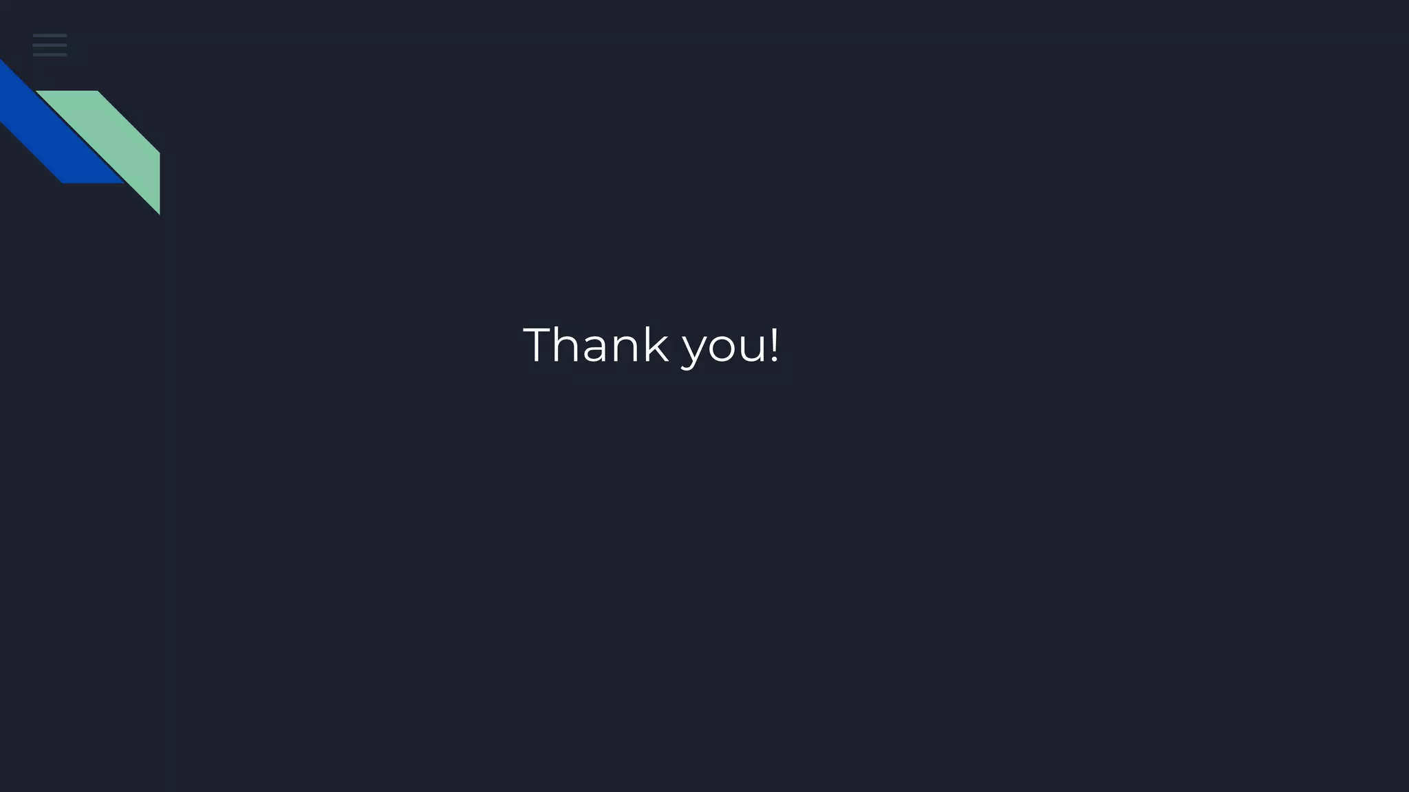 Thank you! 