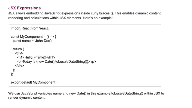 Understanding React JSX_ A Beginner's Guide | PPT