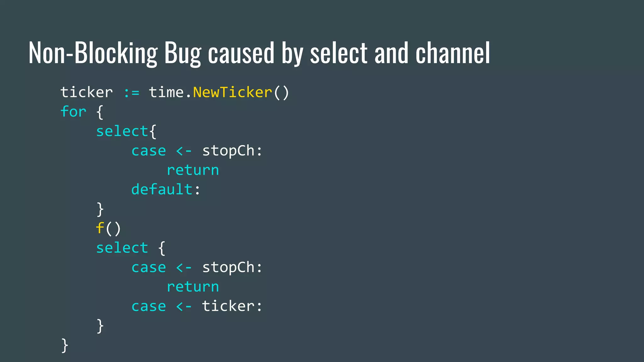 Understanding real world concurrency bugs in go (fixed)