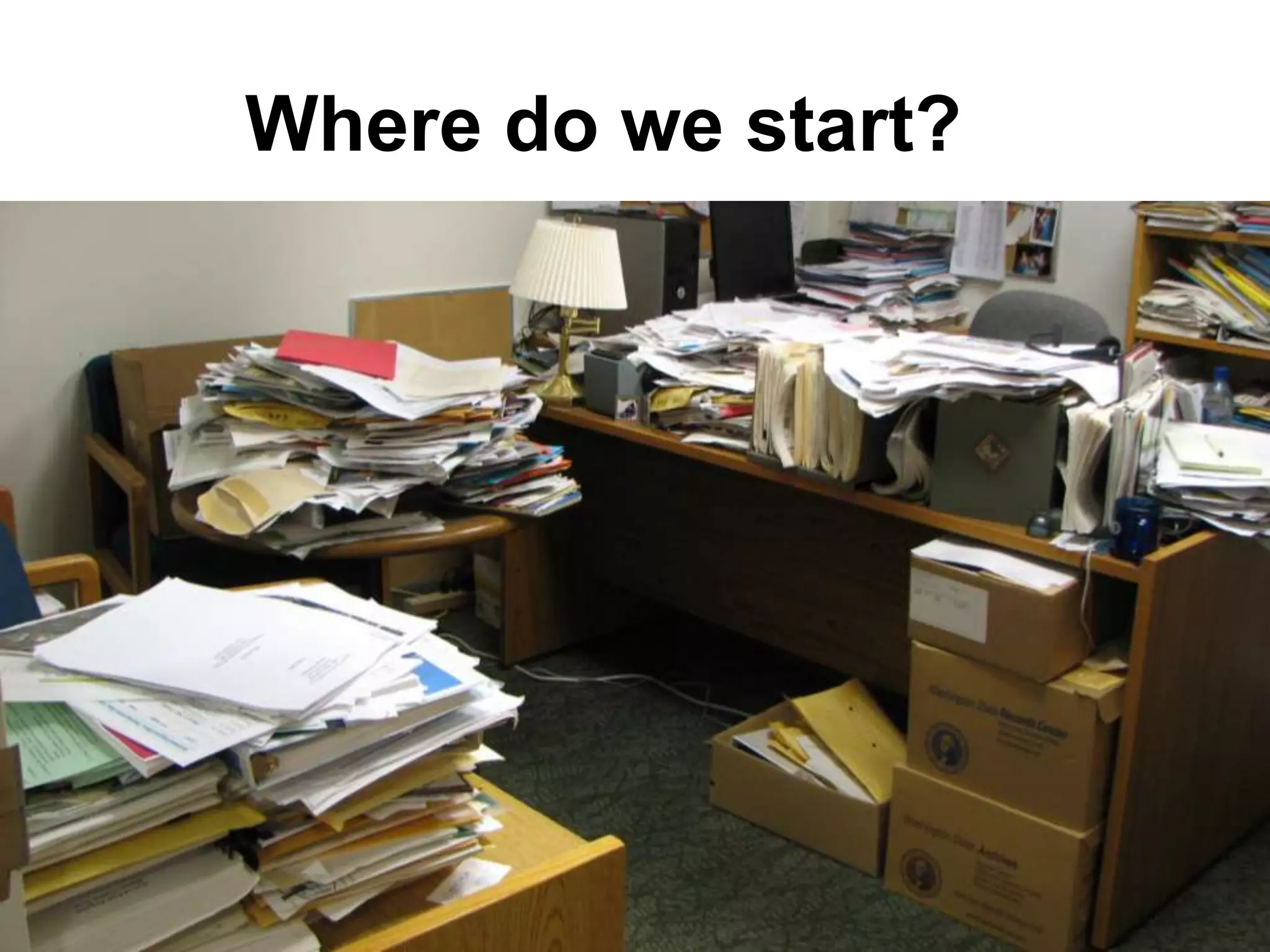 Where do we start? 
Fe Angela M. Verzosa 35 
 