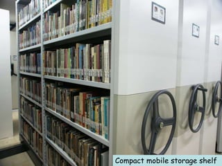 Compact mobile storage shelf 
 