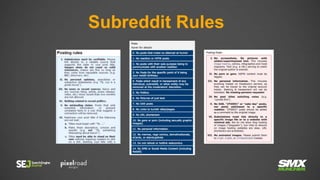 Subreddit Rules
 