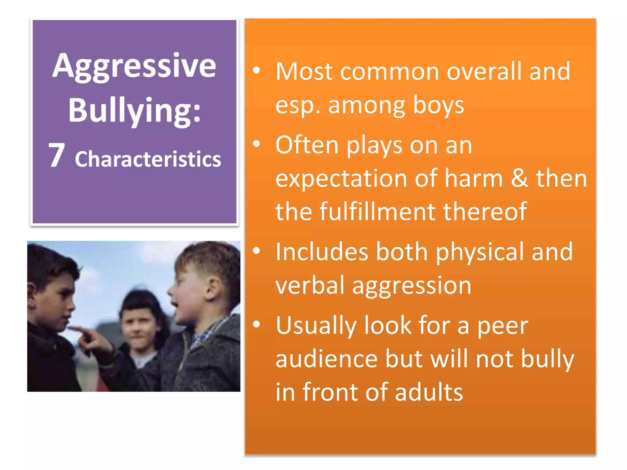 Why Am I An Easy Target For Bullies Understanding & Responding to Bullying Part II | PPT