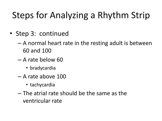 Understanding rhythm strips | PPTX | Heart and Cardiovascular Diseases ...