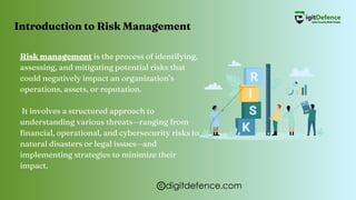Understanding Risk Management in Information Security | PDF