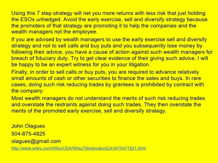 Understanding employee stock options