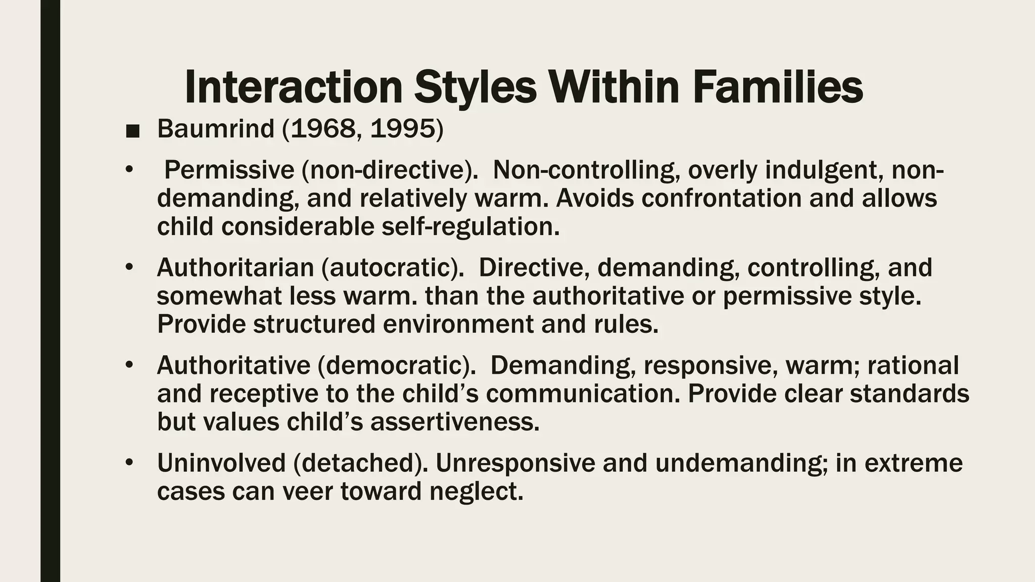 Overly Rational Understanding Roles Expectations Parents | PPTX