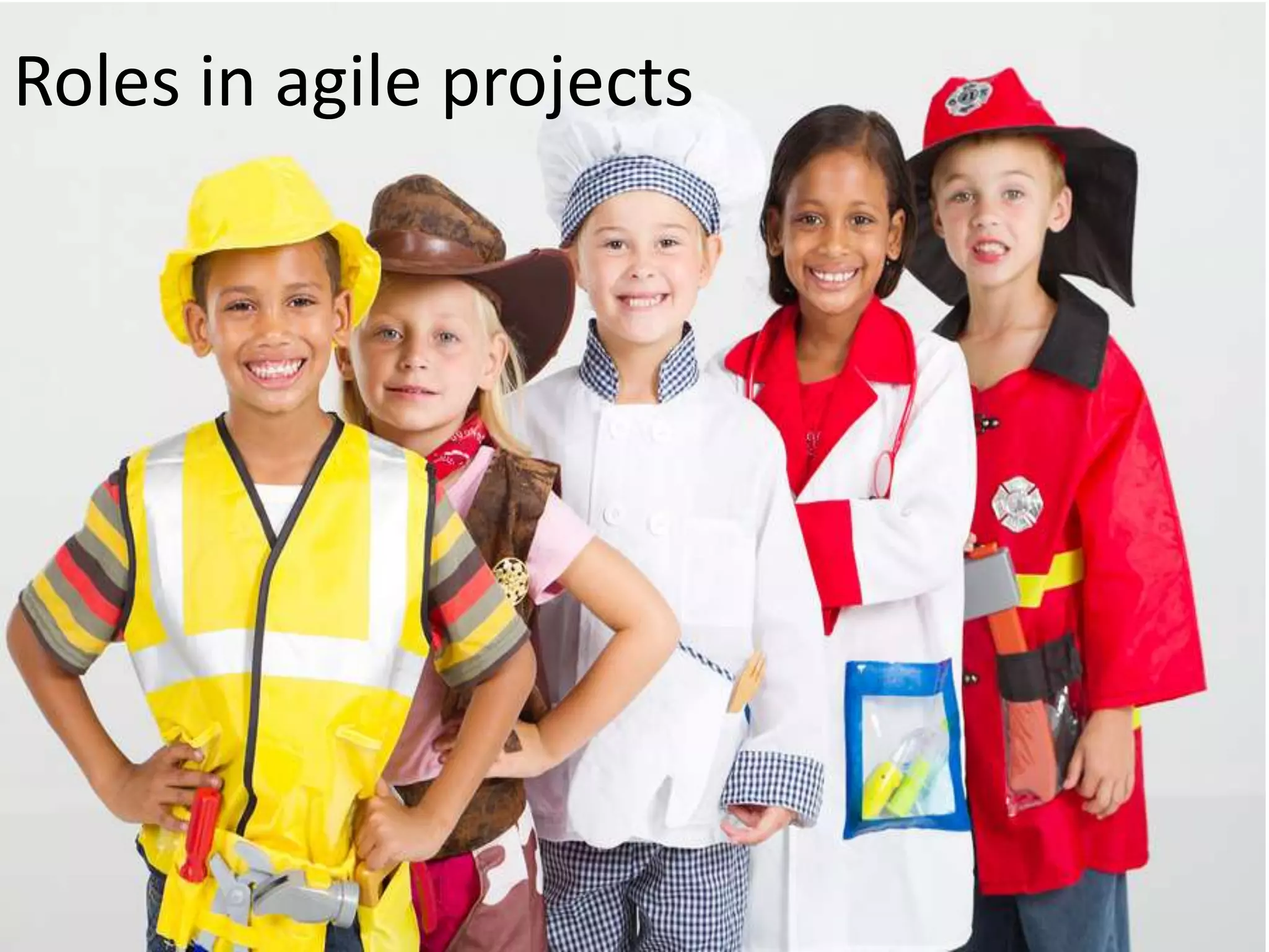 Roles in agile projects
 
