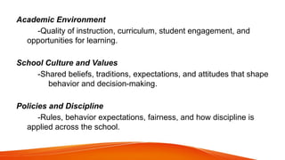 UNDERSTANDING SCHOOL AND LEARNING ENVIRONMENT.pptx