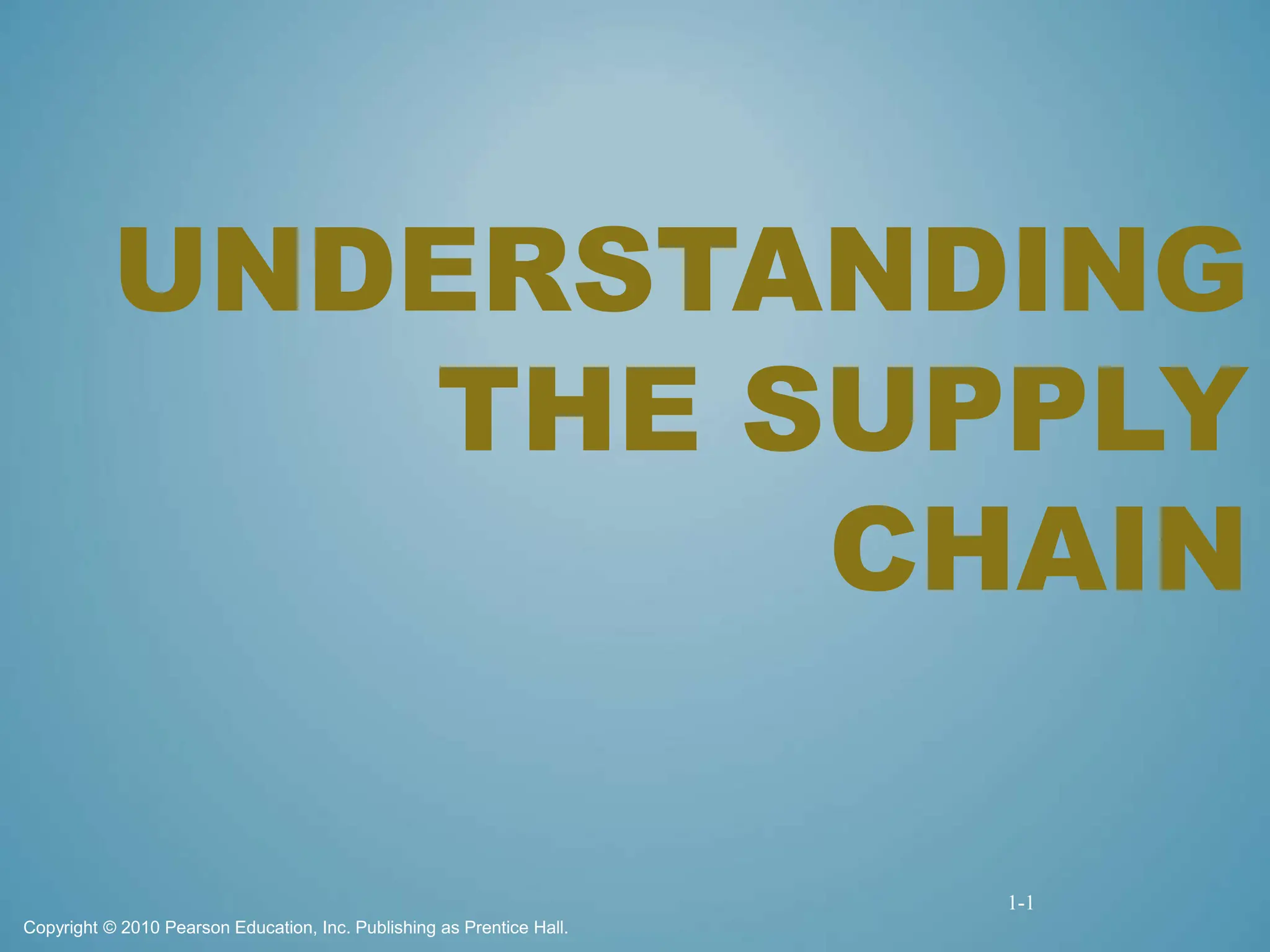 Understanding The Supply Chain Management SCM pptx | PPT