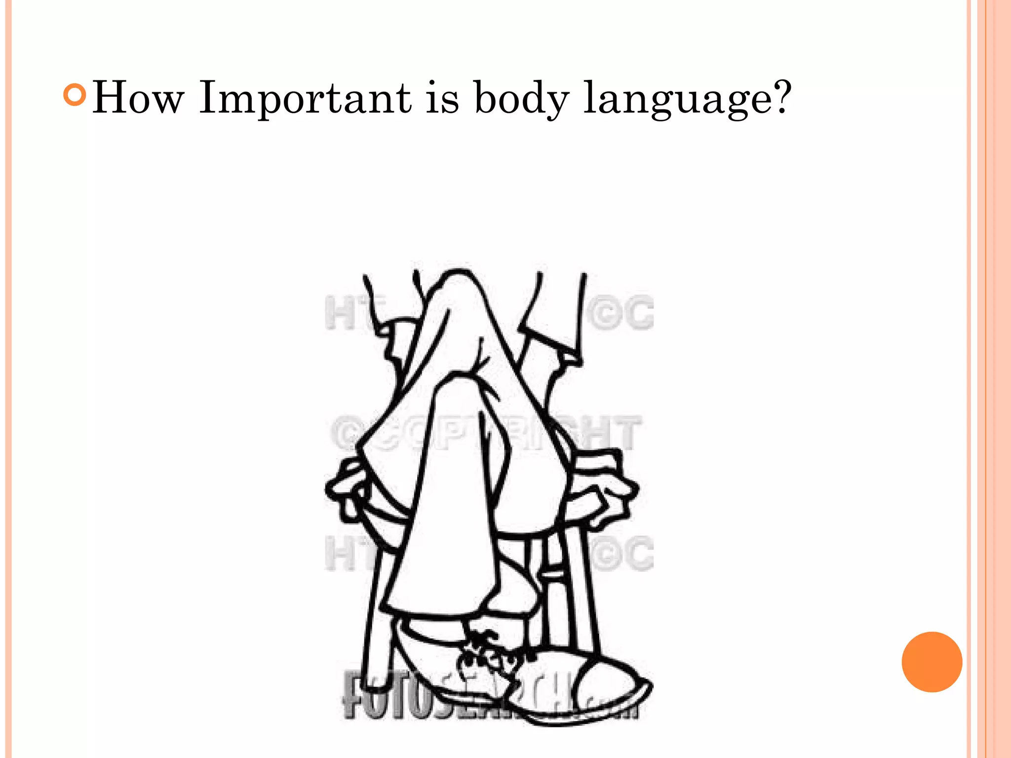 How Important is body language? 