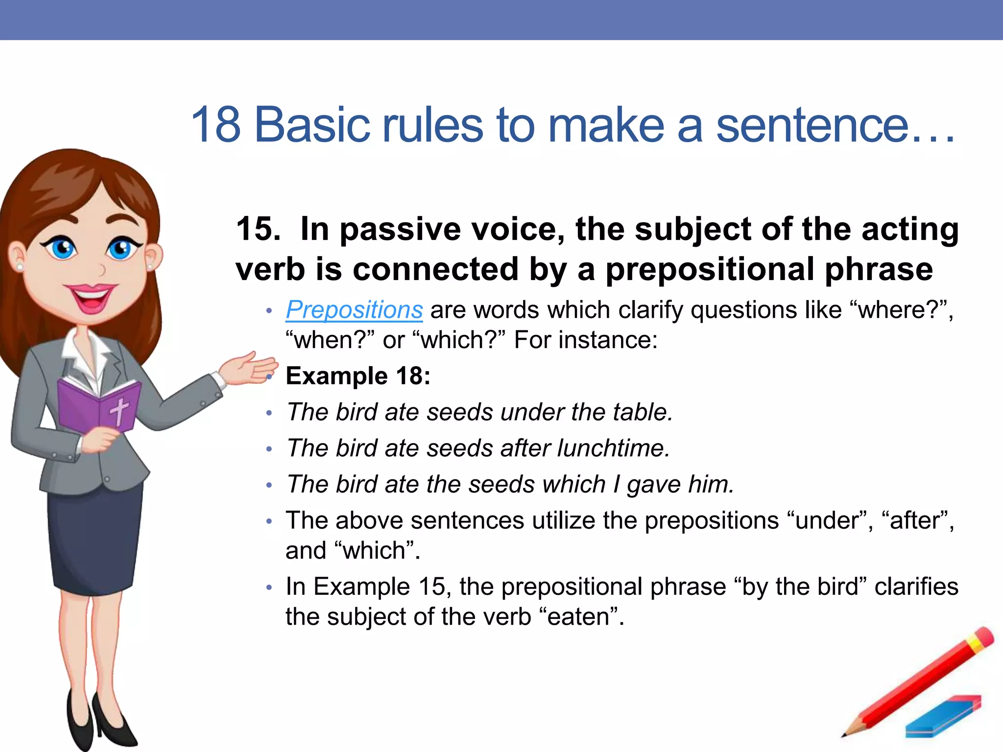 Understanding Sentence - English Grammar | PPTX | Chemistry | Science