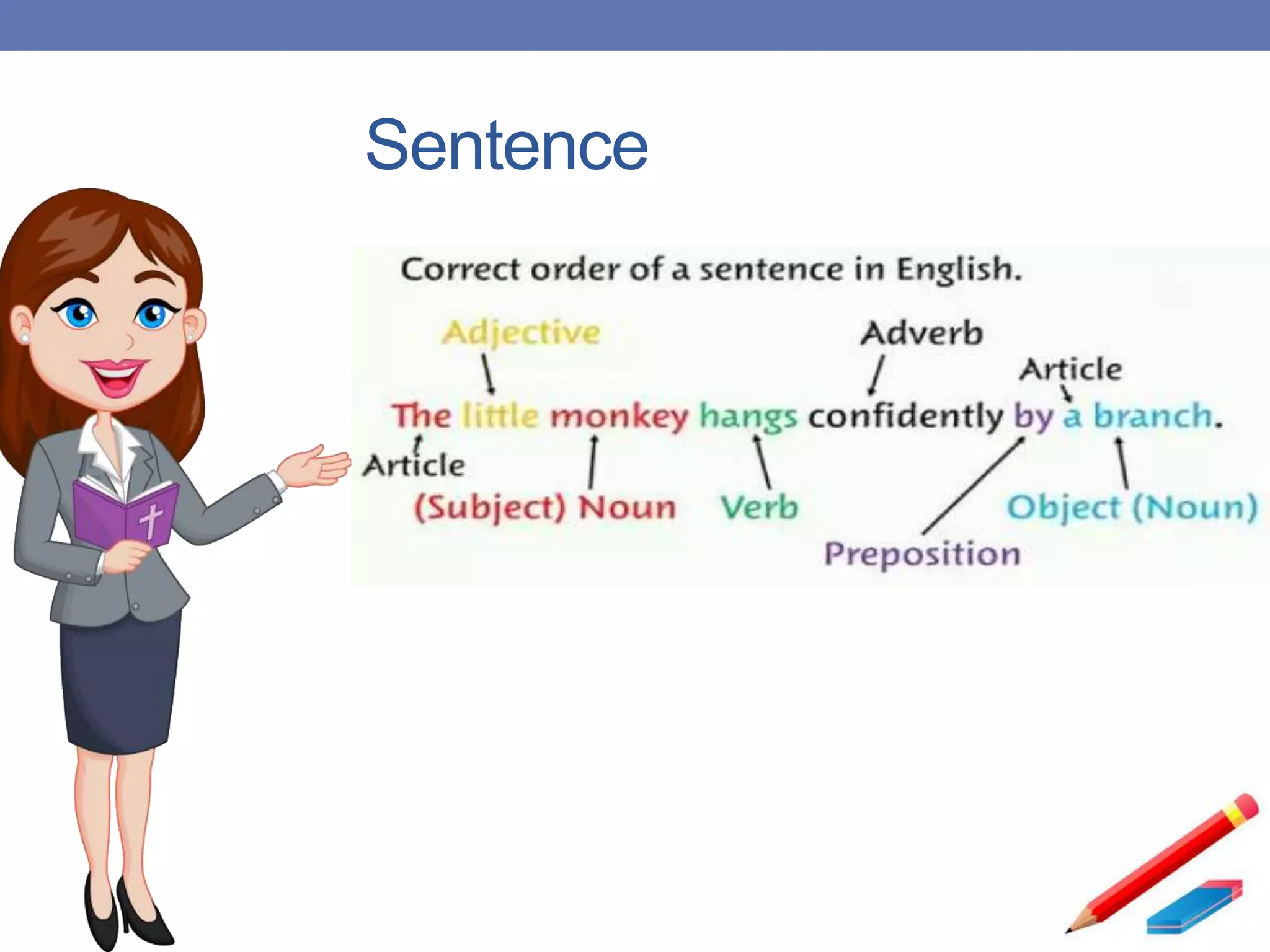 Sentence
 