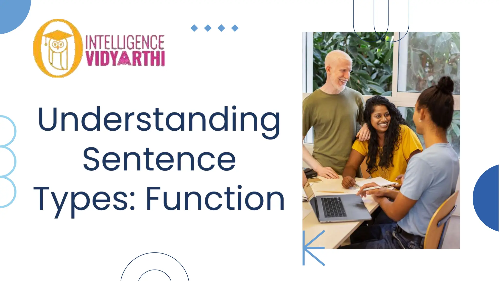 Understand Four main sentence functions in English