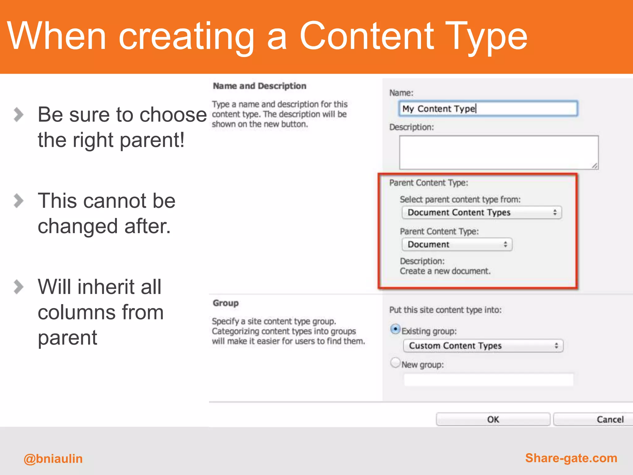 Understanding SharePoint Content Types | PPTX