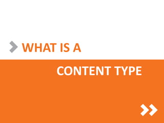 At the core
                                            Content Type




             Site Column                 Site Column                Site Column




                           Site Column                     Site Column




 @bniaulin                                                         Share-gate.com
 