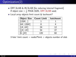 Understanding SLAB in Linux Kernel | PDF