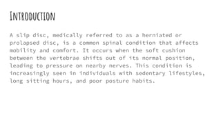 Slip Disc Statistics Understanding Slip Disc and Its Impact on Daily Life and Movement in ...