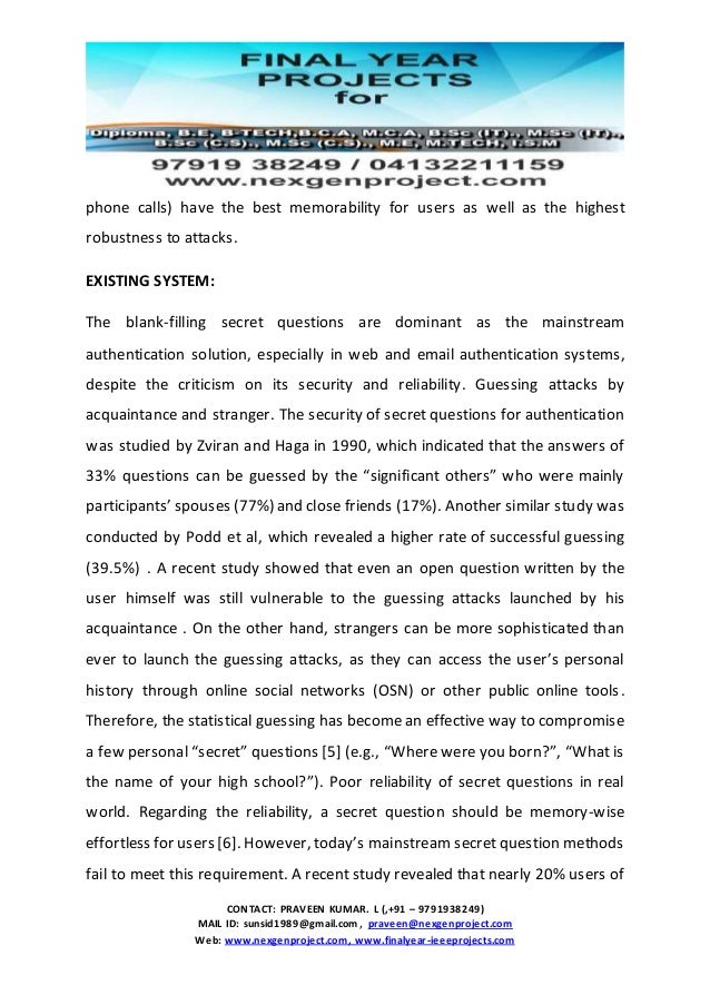 secret questions understanding smartphone sensor and app data for enhancing secret questions understanding smartphone sensor and app data for enhancing