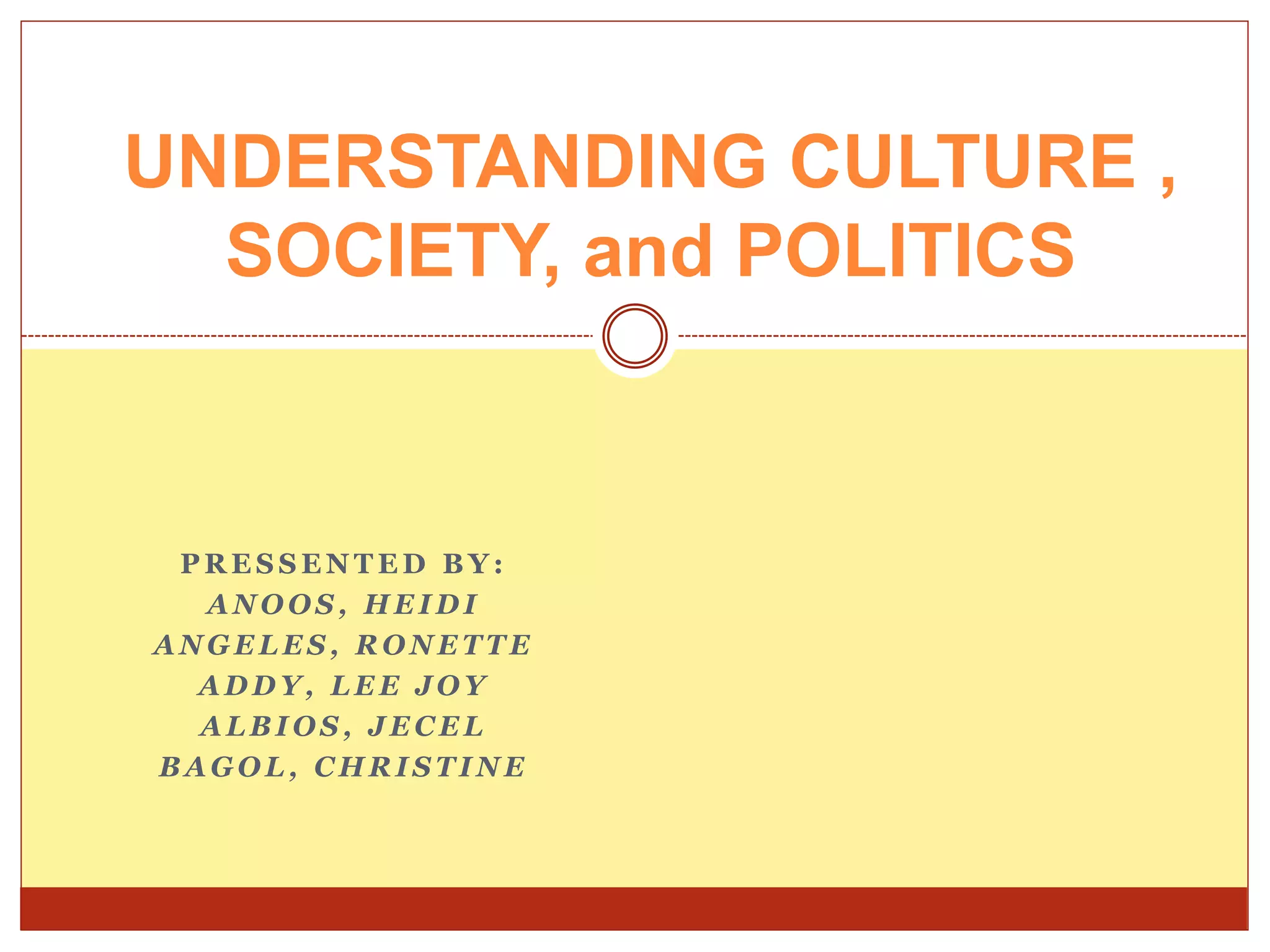 UNDERSTANDING SOCIETY, CULTURE and POLITICS ppt.pptx