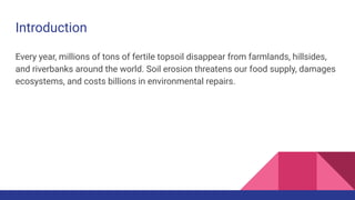Understanding Soil Erosion and Its Environmental Impact | PDF